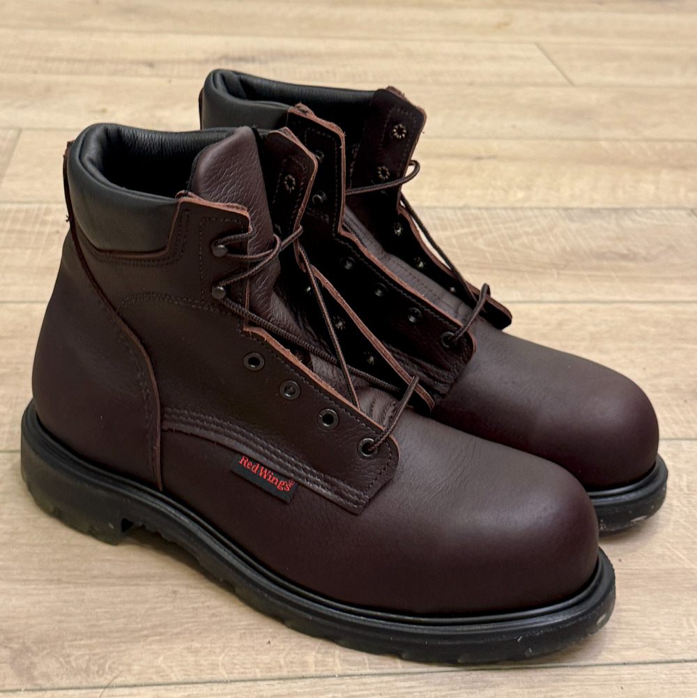 NEW RED WING 2406 SUPERSOLE 2.0 6-INCH SAFETY TOE BOOTS SZ 13 B